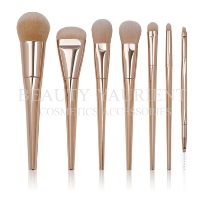 As senhoras originais da cor compõem a pele do grupo de escova do cabelo 7pcs das escovas PBT amigável